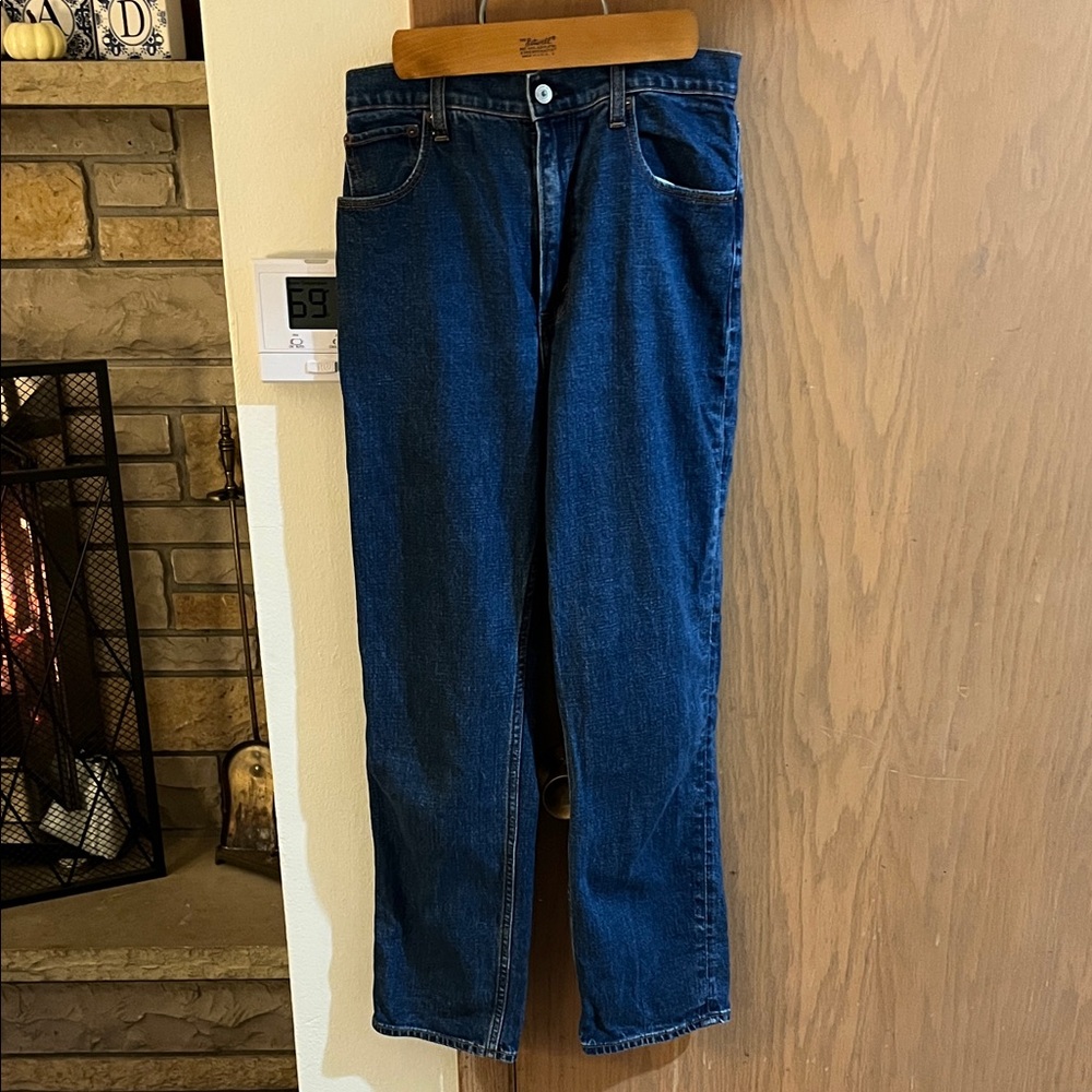 Abercrombie & Fitch Blue Ultra High Rise Jeans